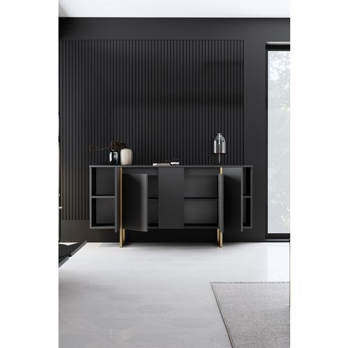 Luxe - Anthracite, Gold Walnut
Gold Console slika 5