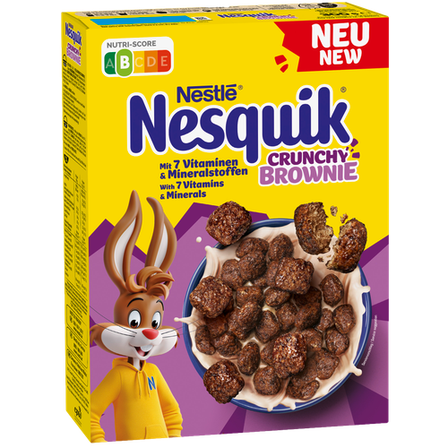 Nestle nesquik crunchy brownie 300g slika 1