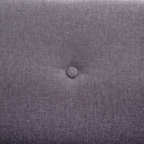 Dvosjed s presvlakom od tkanine 115 x 60 x 67 cm svijetlozeleni slika 15