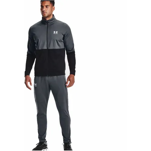 Under armour pique track pants 1366203-012 slika 7