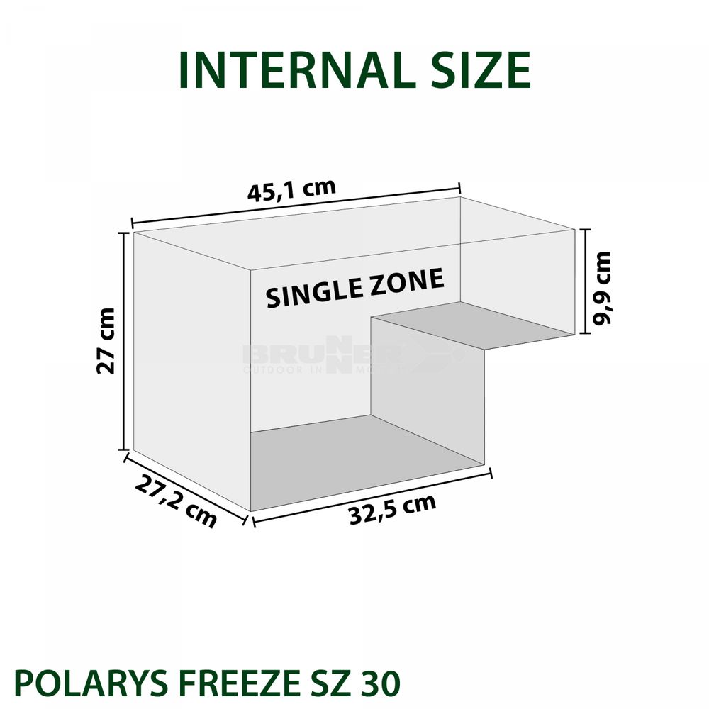 Brunner Prenosni kompresorski frižider/zamrzivač Polarys Freeze SZ30 slika 8