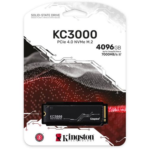 SSD M.2 4TB Kingston SKC3000D/4096G slika 2