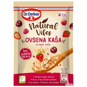 Dr.Oetker Natural Vibes Ovsena kaša crveno voće 55g