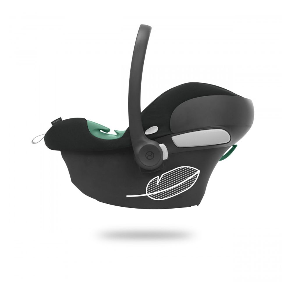 Cybex Autosjedalica Aton B2 I-Size 40-87cm, Volcano Black slika 3