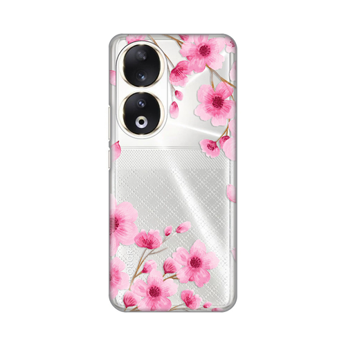 Torbica Silikonska Print Skin za Honor 90 Rose Flowers slika 1