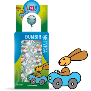 DIETPHARM LIZZY SE VOZI LIZALICA - 1 KOMAD