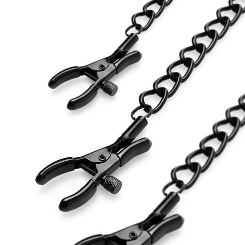 Nipple &amp; Clitoral Clamps - Black slika 6