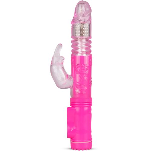 Rabbit vibrator EasyToys - ružičasti slika 4