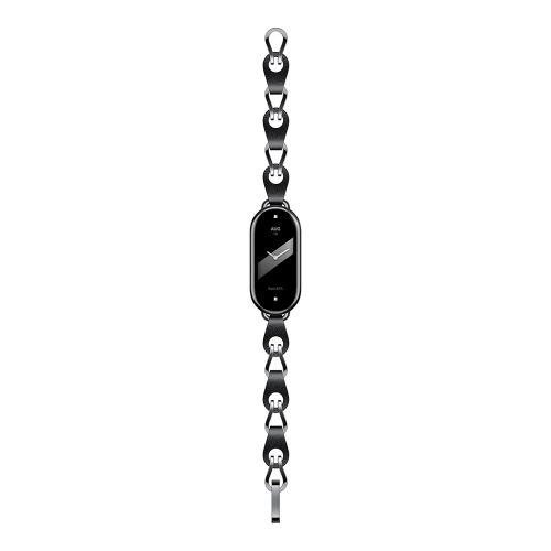 Xiaomi Mi Smart Band 8 Chain Strap Black zamenska narukvica slika 4