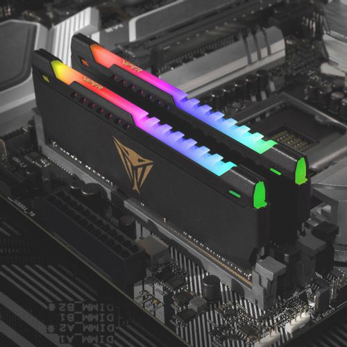 Patriot Viper Steel RGB Kit 16GB (2x8GB) DDR4-3200 DIMM PC4-25600 CL18, 1.35V slika 5