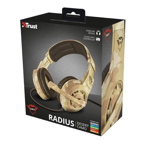 Trust GXT 310D RADIUS GAMING HEADSET - Desert Camo (22208) slika 4