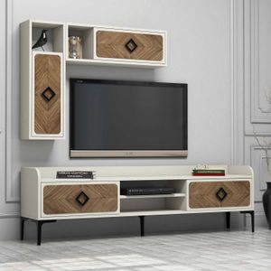 Samba - Ormar za TV u Krem Boji s Orasima