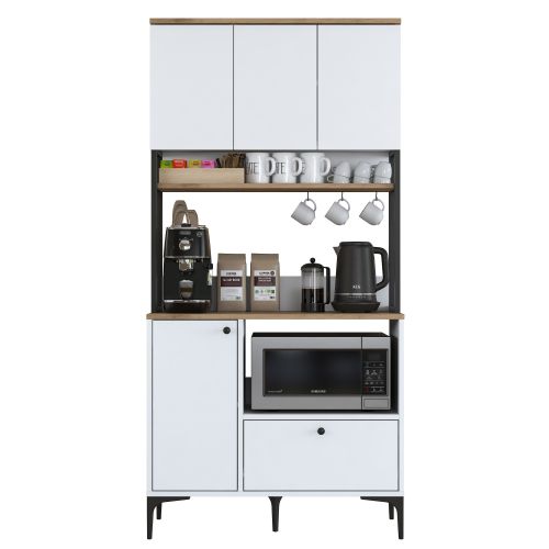 JE159 - 3253 WhiteWalnut Multi Purpose Cabinet slika 11