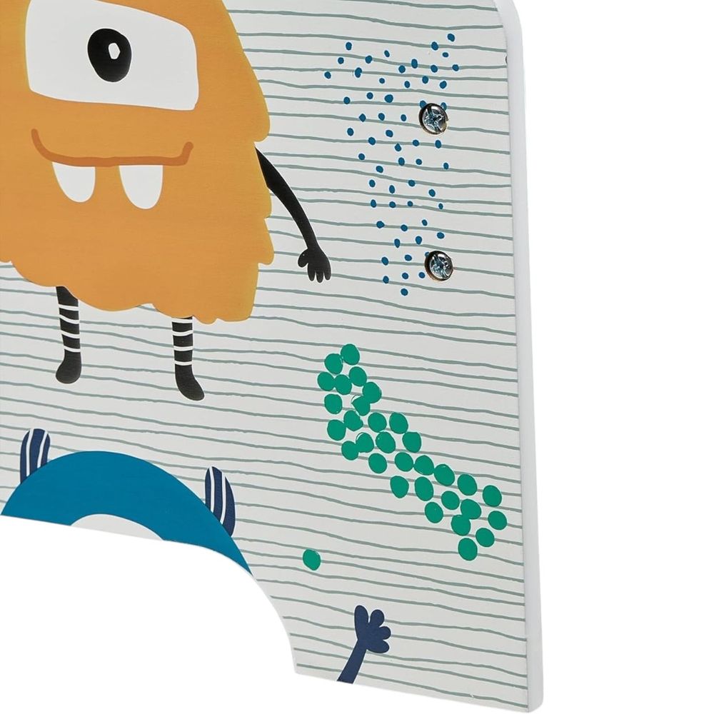Kinder Home Drveni dječiji krevet Monster 140x70cm slika 4