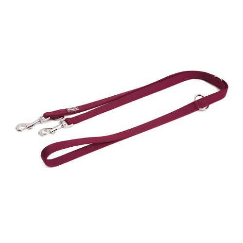 Freedog Vodilica radna Nylon, bordo, 20mm x 200cm slika 1