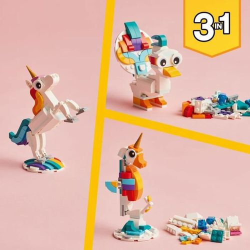 Igra Gradnje Lego Creator 3-in-1 31140 The magic unicorn slika 3