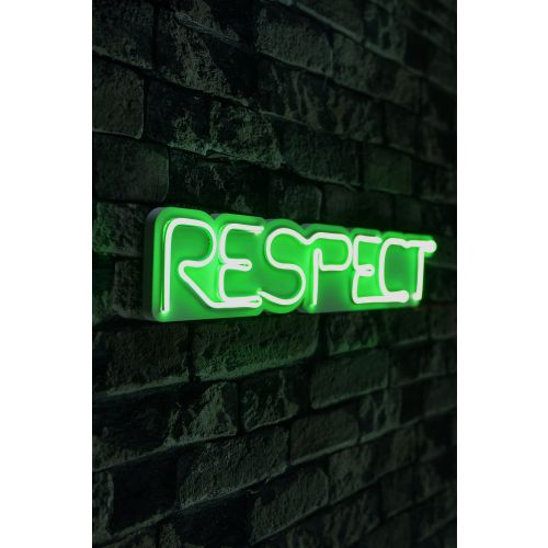 Wallity Ukrasna plastična LED rasvjeta, Respect - Green slika 8