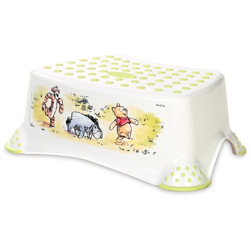 LORELLI STEP STOOL Pomoćna Stepenica za Dijete Bear and Friends White slika 1