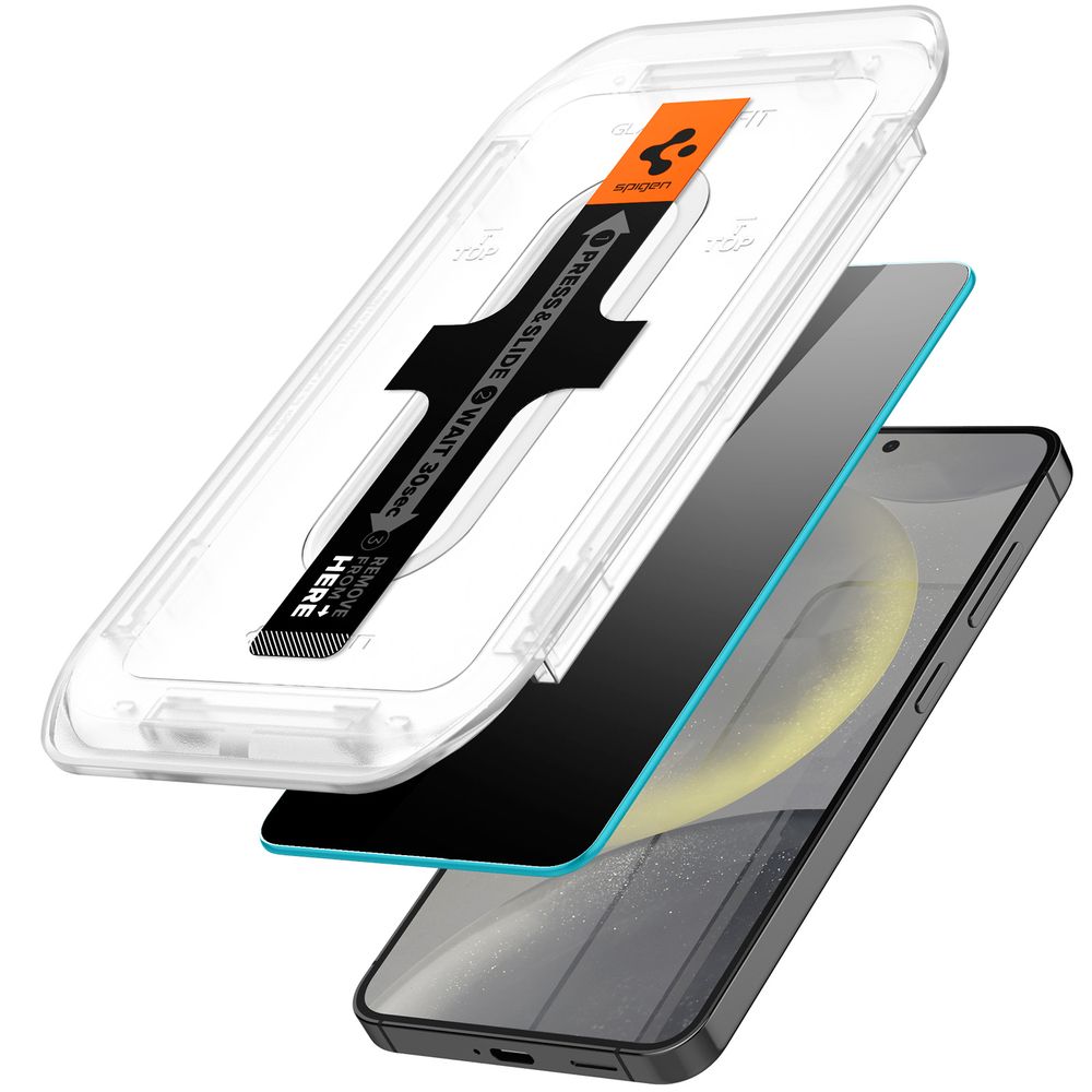 Spigen Glass tR EZ Fit Privacy 2 Pack - Samsung Galaxy S24+ slika 2