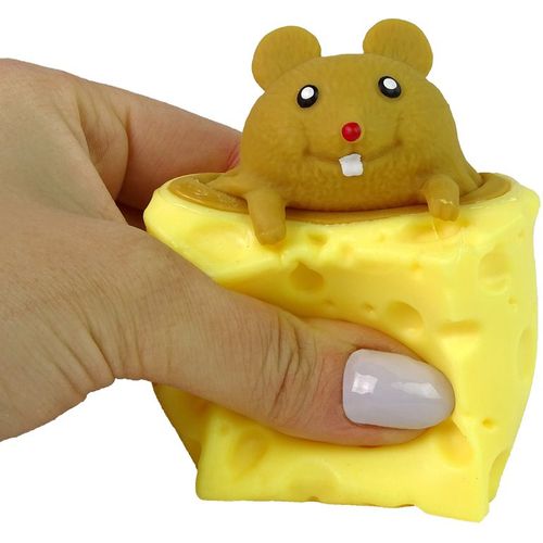 Anti-stresna igračka miš u siru slika 2