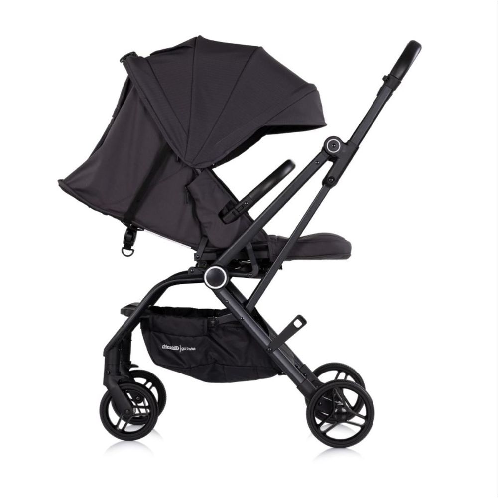 Chipolino Kolica sa rotirajućim sjedištem 360° Go Twist Lkgt02601ch, Charcoal slika 5
