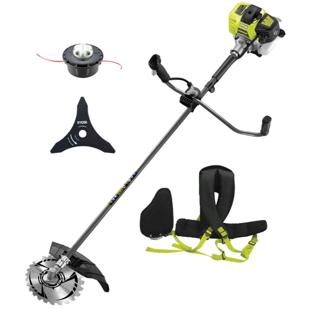 Ryobi Benzinski trimer 52cc/1.9 KS + pribor + rezna ploča, RBC52FSBOS slika 1
