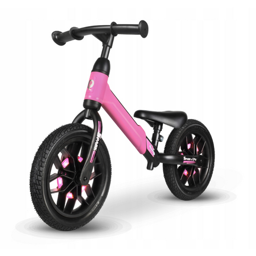 QPlay® Balans bicikl Spark LED, Pink slika 1