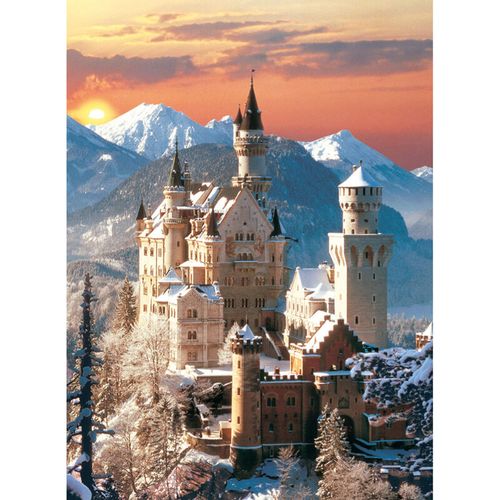 Neuschwanstein puzzle 1500 kom slika 1