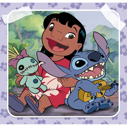 Disney Stitch puzzle 3x48pcs slika 2