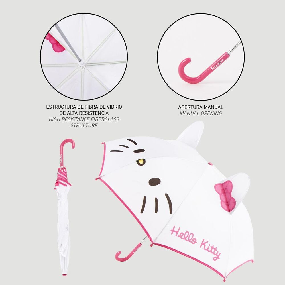 Hello Kitty ručni kišobran slika 6