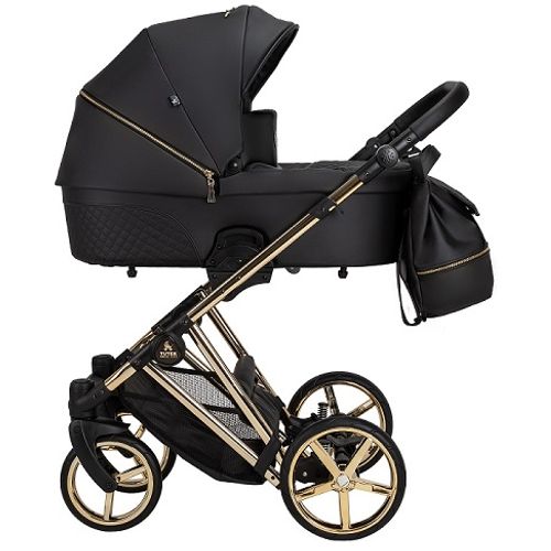 Tutek Kolica za bebe 2in1 Diamons  Pro Black Gold slika 1