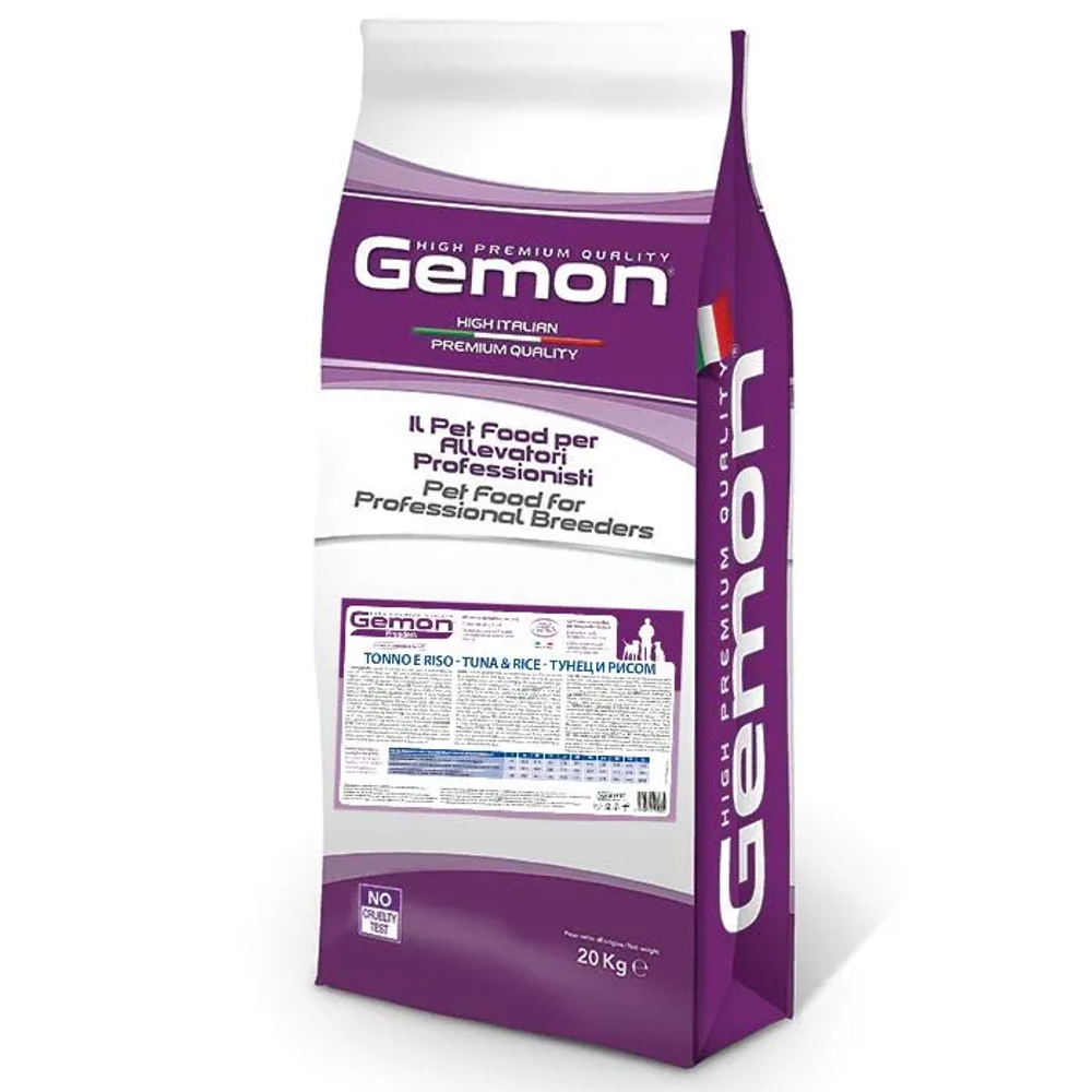 Gemon Medium Adult briketi za pse, tuna i riža, 20kg slika 2