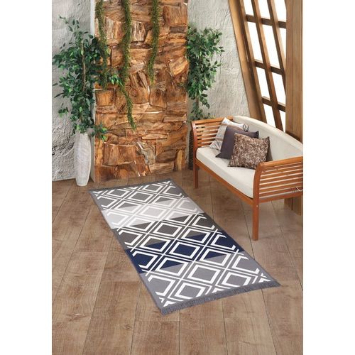 Tepih staza ESTRELLA 60x90 2111-A - Autunno Rombo Navy 023733 slika 1