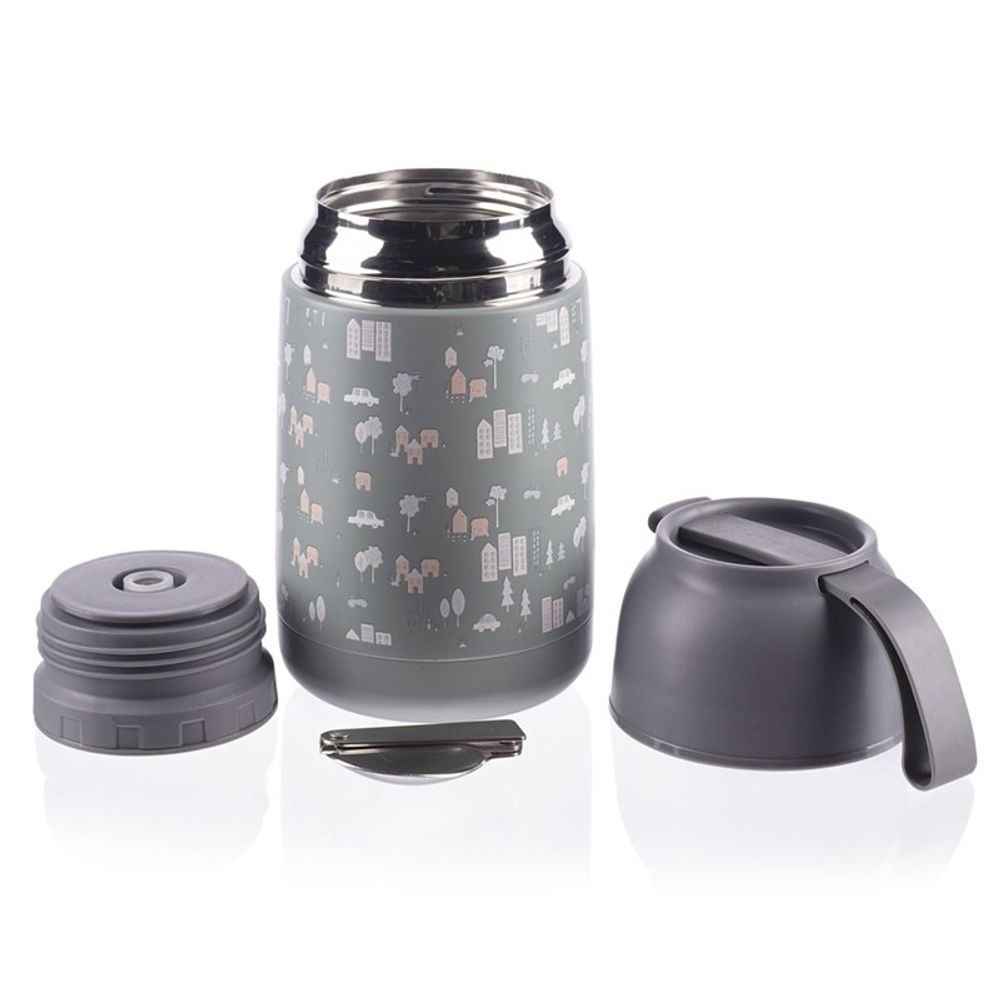 Zopa Termos posuda za hranu sa silikonskim držačem 620ml, City slika 2