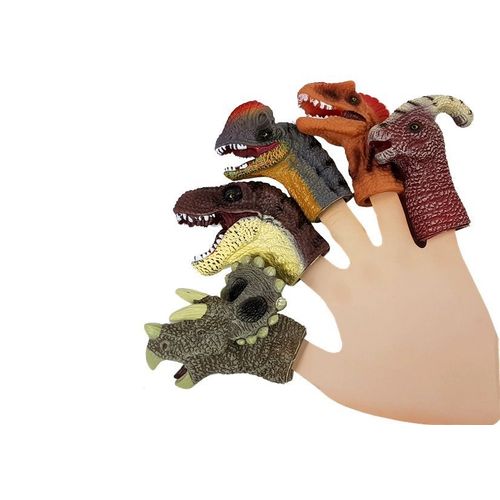Lutke za prste dinosauri, 5 kom. slika 3