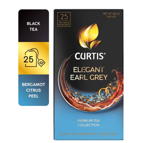 CURTIS Elegant Earl Grey - Crni čaj sa aromom bergamota i korom citrusa  25x1.7g 111011 slika 1