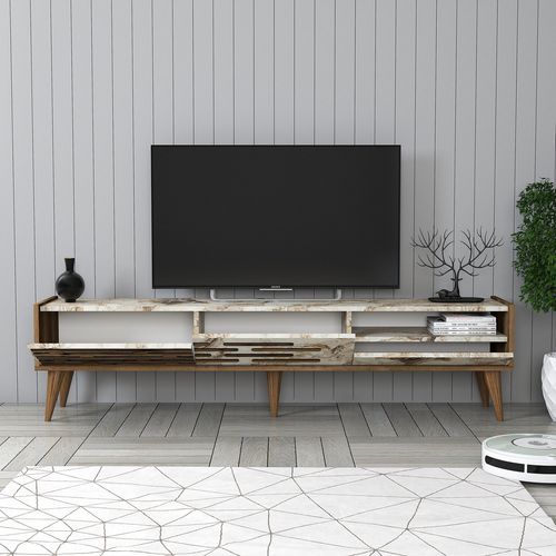 Valensiya - Walnut, White, Marble Walnut
White
Marble TV Stand slika 2