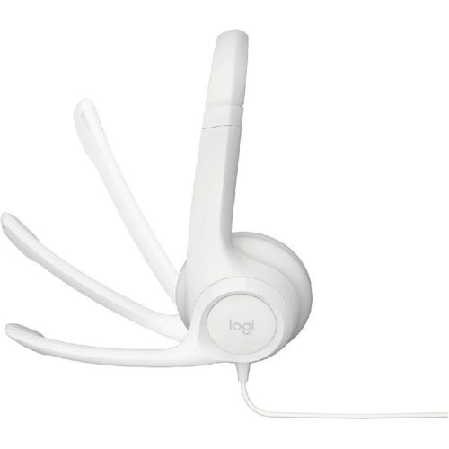 LOGITECH H390 Stereo Headset slušalice sa mikrofonom bele slika 3