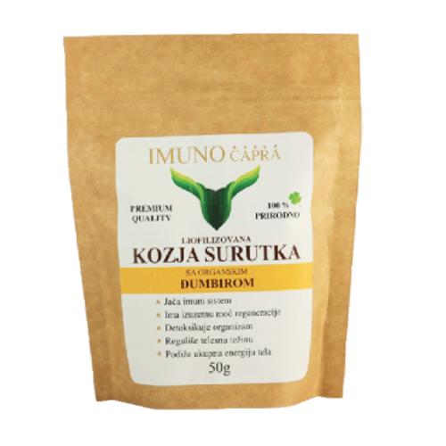 Liofilizovana Kozja surutka sa Đumbirom 50g slika 1