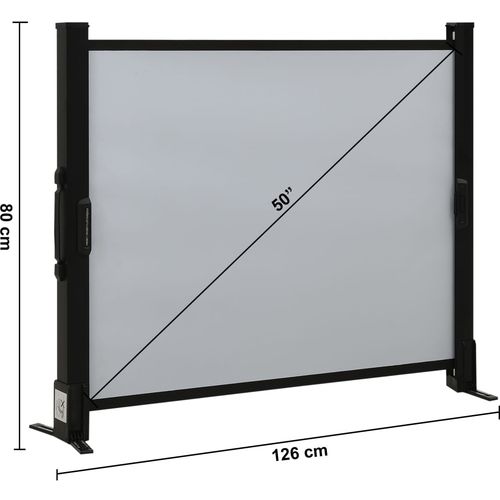 Stolno projekcijsko platno 50 " 4 : 3 slika 28