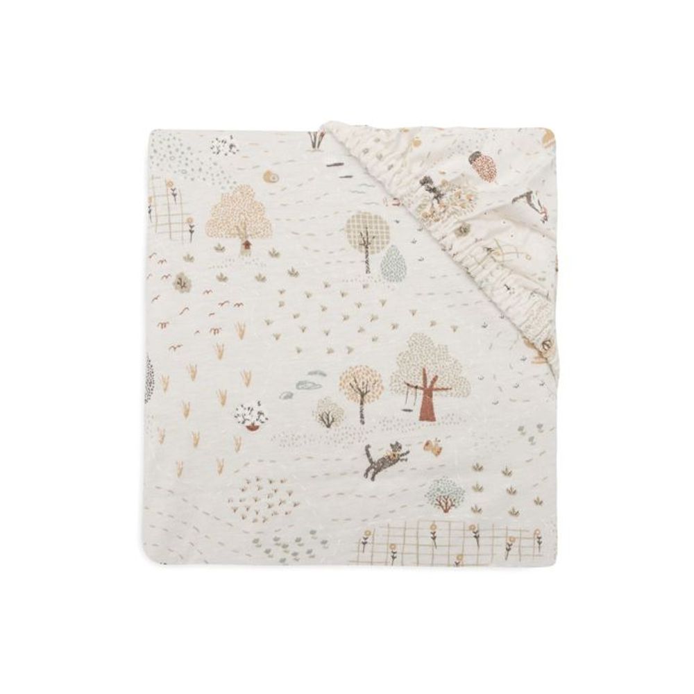 Jollein Navlaka za madrac Tiny Park 120x60cm slika 1