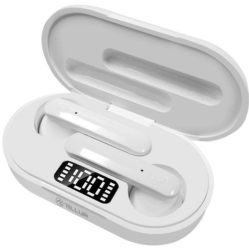 Tellur flip true WIRELESS earphones - WHITE slika 2