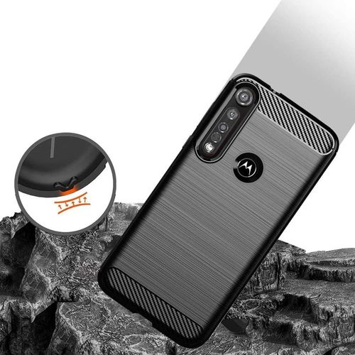 Carbon Case Fleksibilna TPU futrola za Motorola G8 Plus slika 4