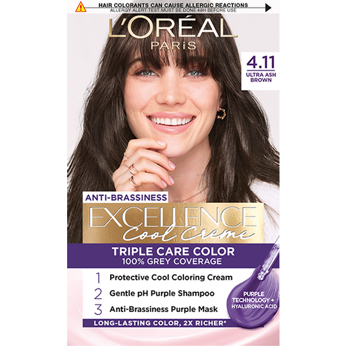 L'Oreal Paris Excellence farba za kosu 4.11 slika 1