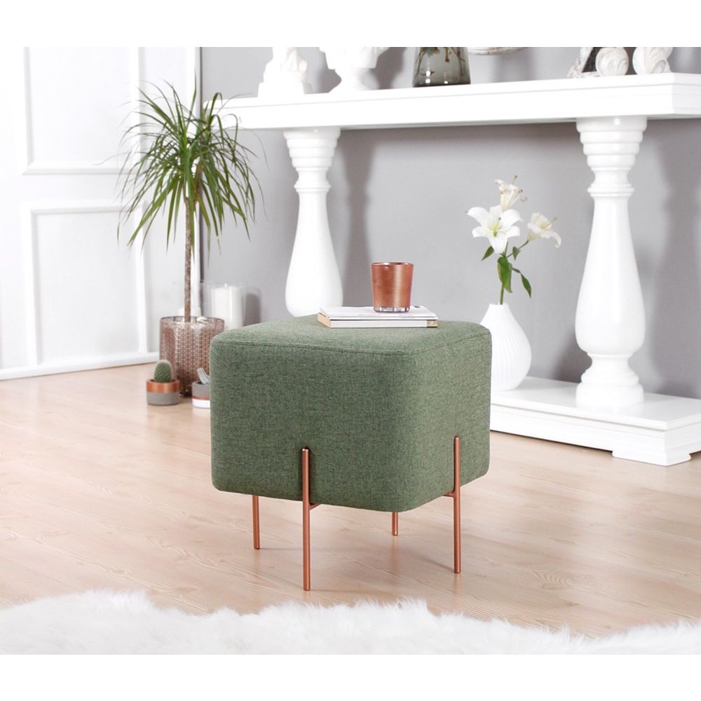 Copper 52 - Zeleni Pouf slika 3