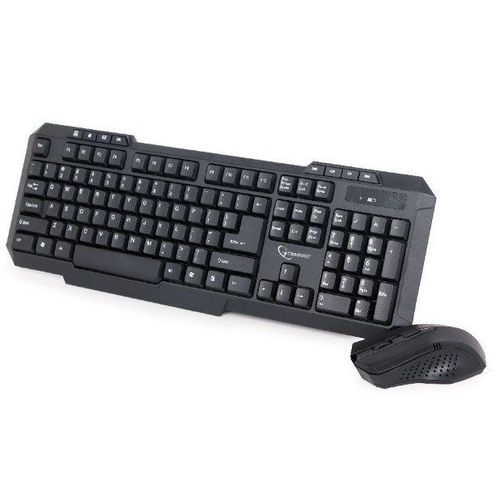 KBS-WM-02 Gembird Gejmerska tastatura US + bezicni mis USB slika 1