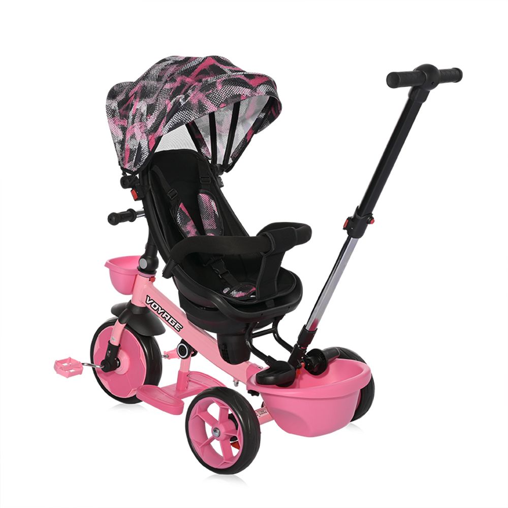 Lorelli Tricikl Voyage, Pink Grunge slika 5