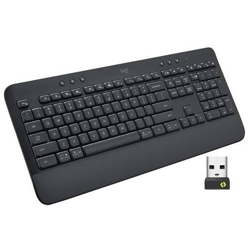 LOGITECH K650 Signature Wireless US crna tastatura slika 1