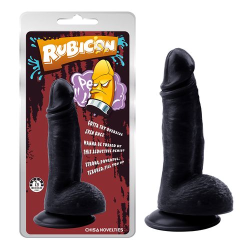 Crni Dildo 20cm Mighty Ravage Penis slika 1