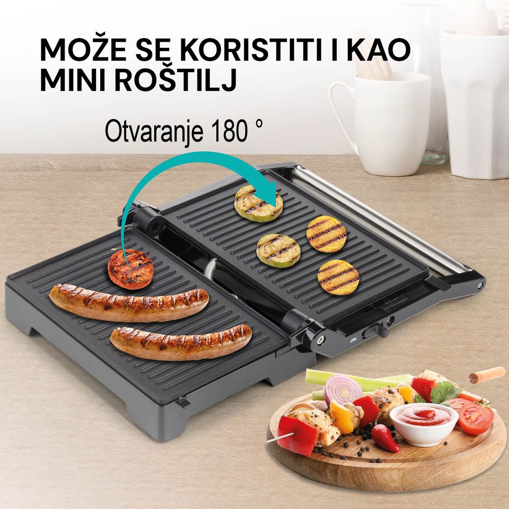 Rosmarino mini toster za sendviče Vitalia slika 3